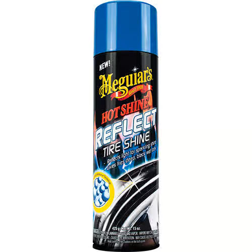 Meguiar's G18715 Hot Shine Reflect Tire Shine Spray, 15oz. - 6 Per Case