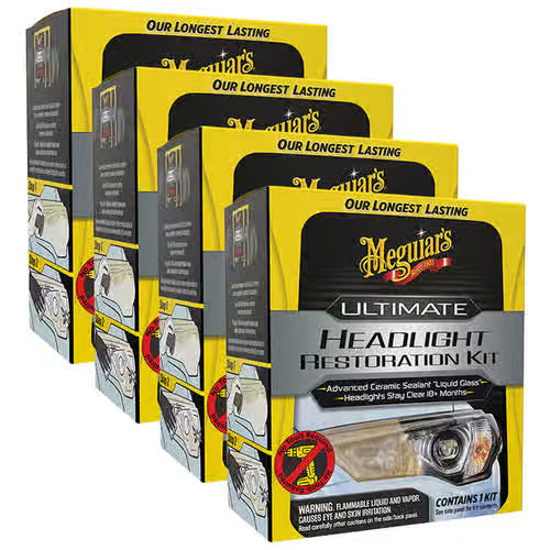Meguiar's Ultimate Headlight Restoration Kit - Case of 4