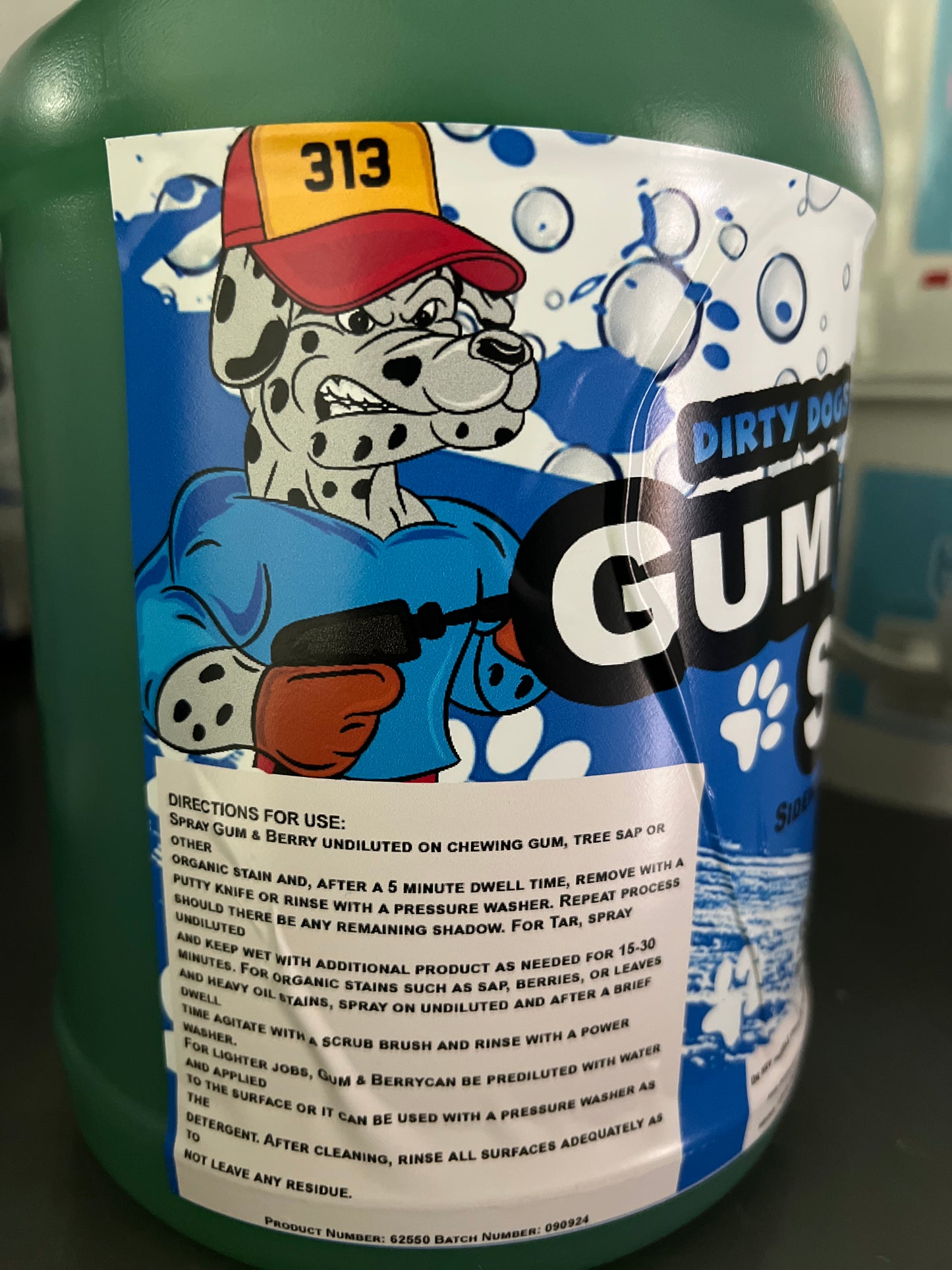 Dirty Dog's Gum and Berry Stain