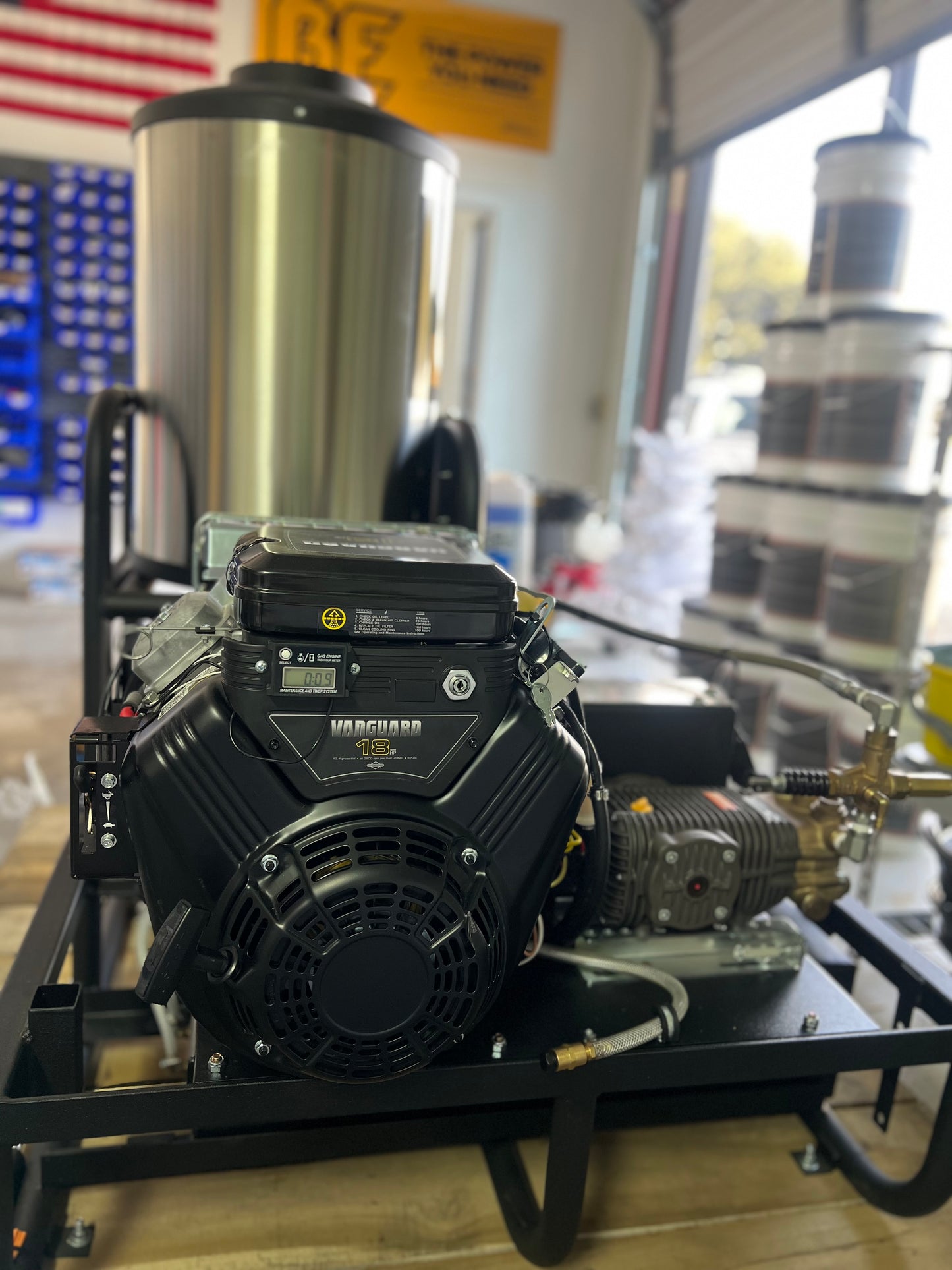5.5GPM @ 3,000psi Vanguard Comet HOT WATER Pressure Washer