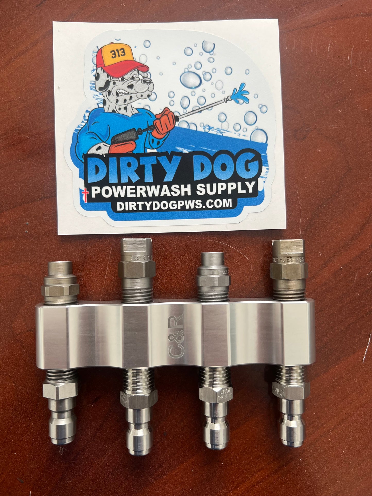 Full Pressure Washing C&R Quad Holder Set-Up (JROD)