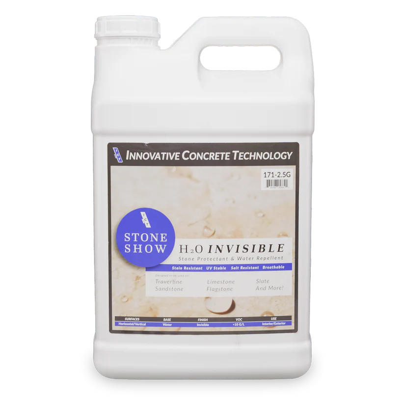 Stone Show H₂O Invisible - Water-Based Natural Stone Sealer