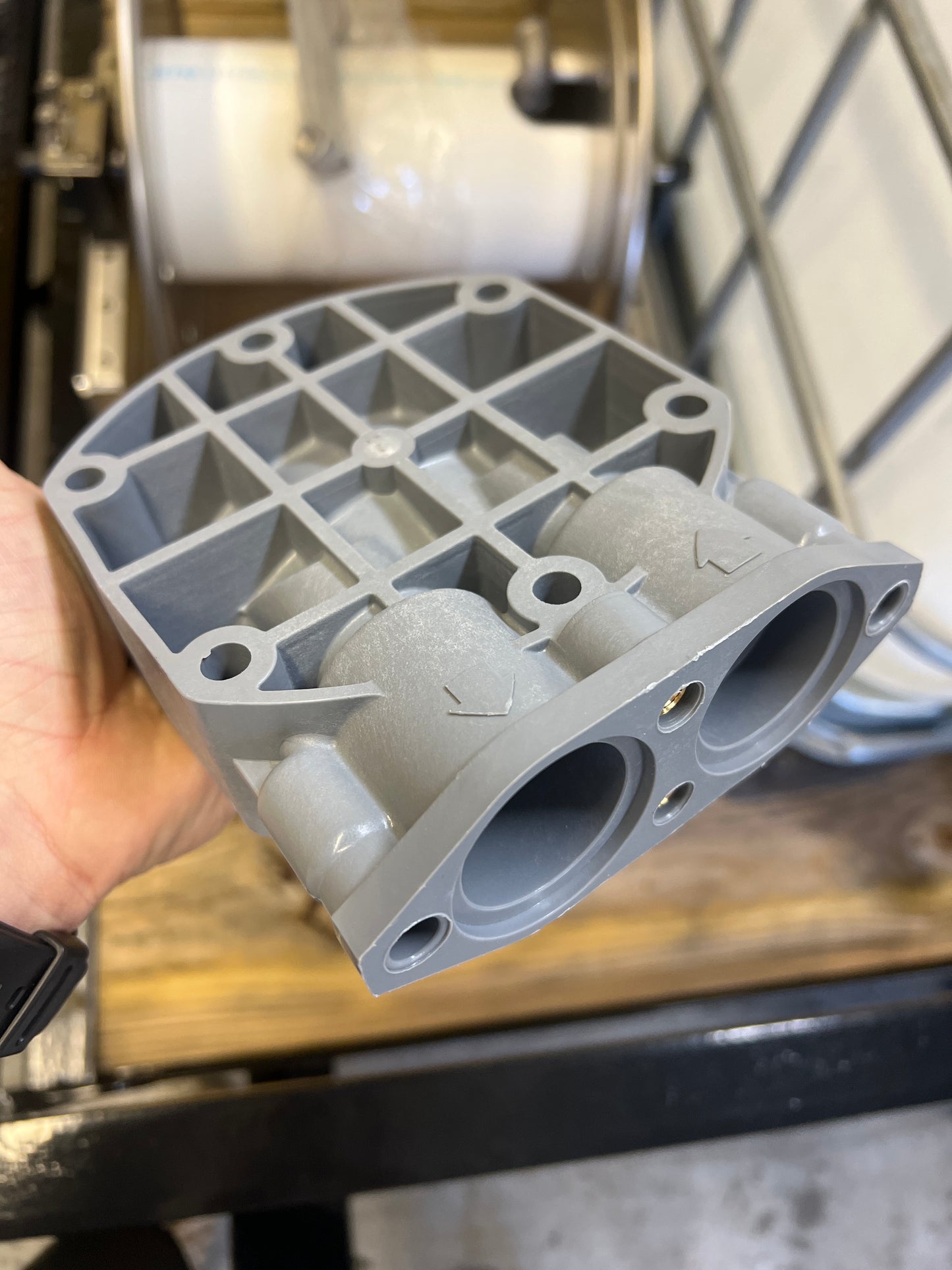 Pump Manifold For Comet P40 Top and Right side #69 3218.0563.00