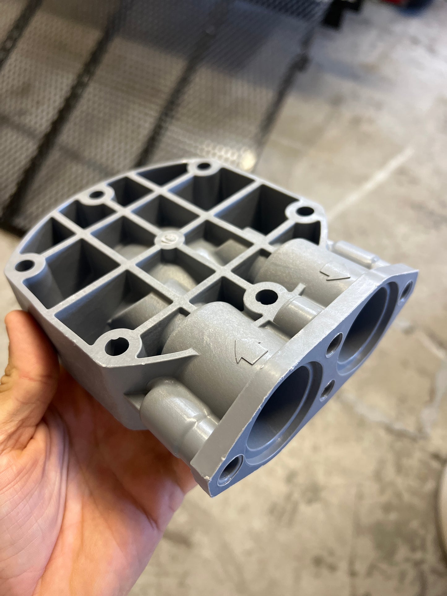 Pump Manifold For Comet P40 Left side #69 3218.0564.00