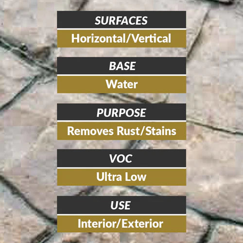 Total Rust Eraser - Rust & Stain Remover for Concrete Surfaces