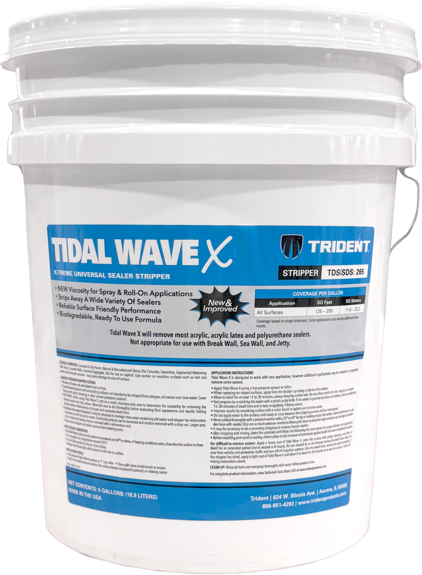 Tidal Wave X - Paver Stripper
