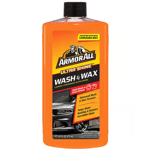 Armor All Ultra Shine Wash and Wax 16 fl. oz. - 6 Per Case