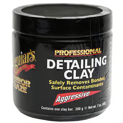 Meguiars C2100 Mirror Glaze Professional Detailing Clay - Aggressive, 200g Bar