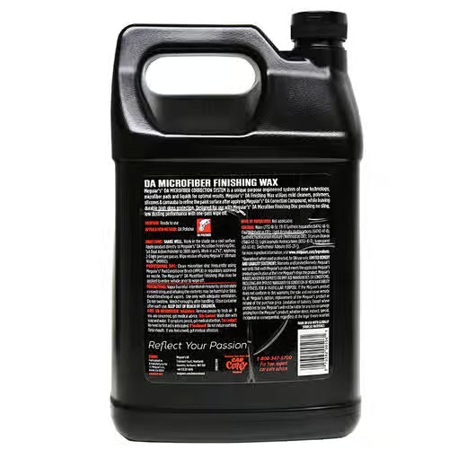 Meguiar's D30101 DA Microfiber Finishing Wax - 1 Gallon