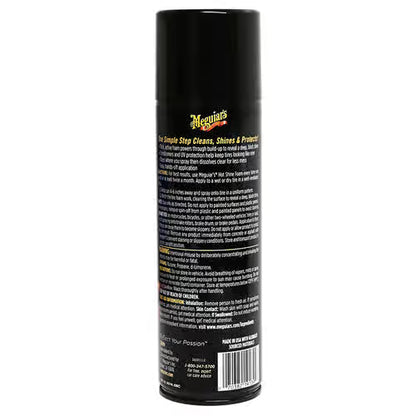 Meguiars G13919 Hot Shine Tire Foam 19 oz. Spray Foam - 6 Per Case