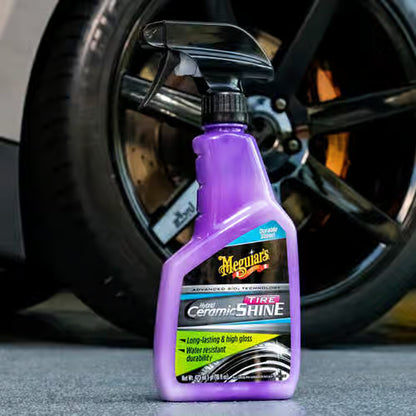 Meguiar's G230416 Hybrid Ceramic Tire Shine, 16 oz. - Case of 6