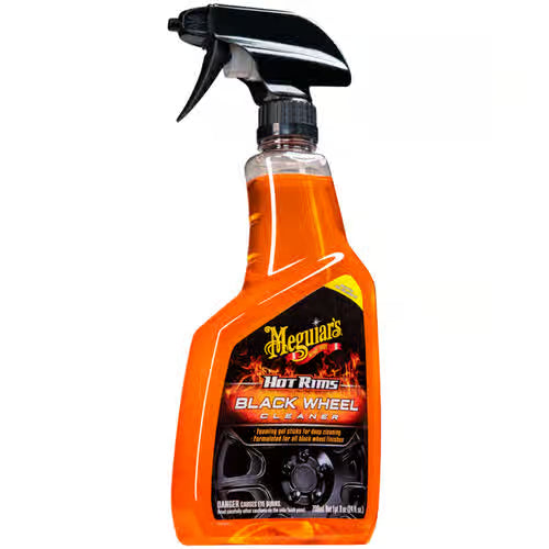 Meguiar's G230524 Hot Rims Black Wheel Cleaner, 24 Oz. - Case of 6