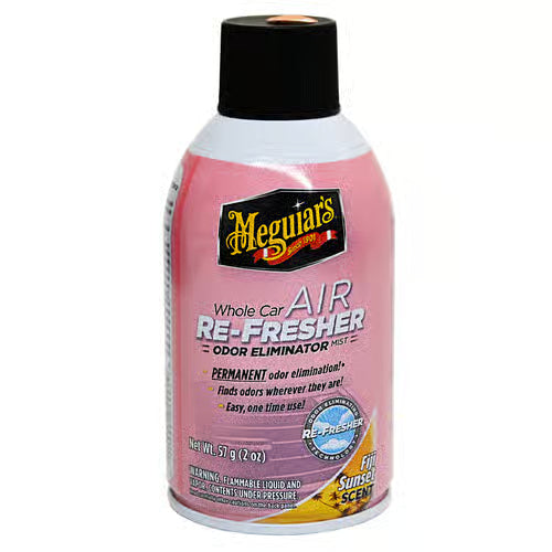 Meguiars G201502 Fiji Sunset Whole Car Air Re-Fresher Odor Eliminator 2 Oz. - 6 Per Case