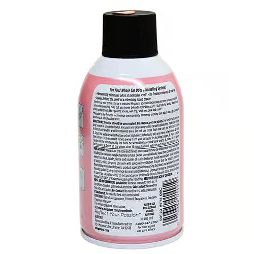 Meguiars G201502 Fiji Sunset Whole Car Air Re-Fresher Odor Eliminator 2 Oz. - 6 Per Case