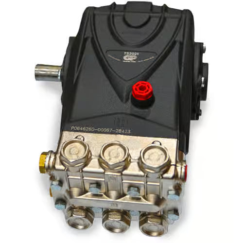 General Pump TS2021L T-47 Series Left Shaft Triplex Plunger Pump - 5.6GPM, 3500PSI, 1450RPM