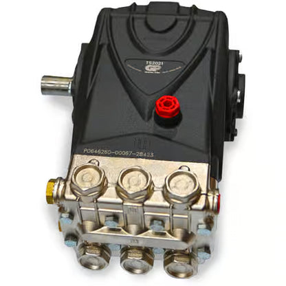 General Pump TS2021L T-47 Series Left Shaft Triplex Plunger Pump - 5.6GPM, 3500PSI, 1450RPM