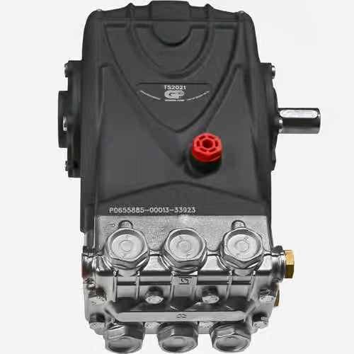 General Pump TS2021 T-47 Series Right Shaft Triplex Plunger Pump - 5.6GPM, 3500PSI, 1450RPM