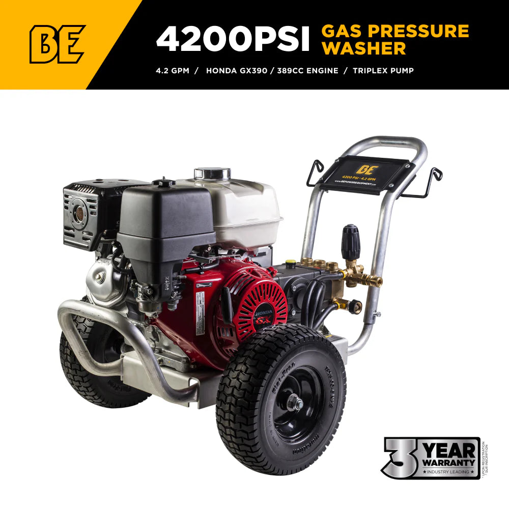 BE 4.2GPM 4000 psi Belt Drive B4213HABGS