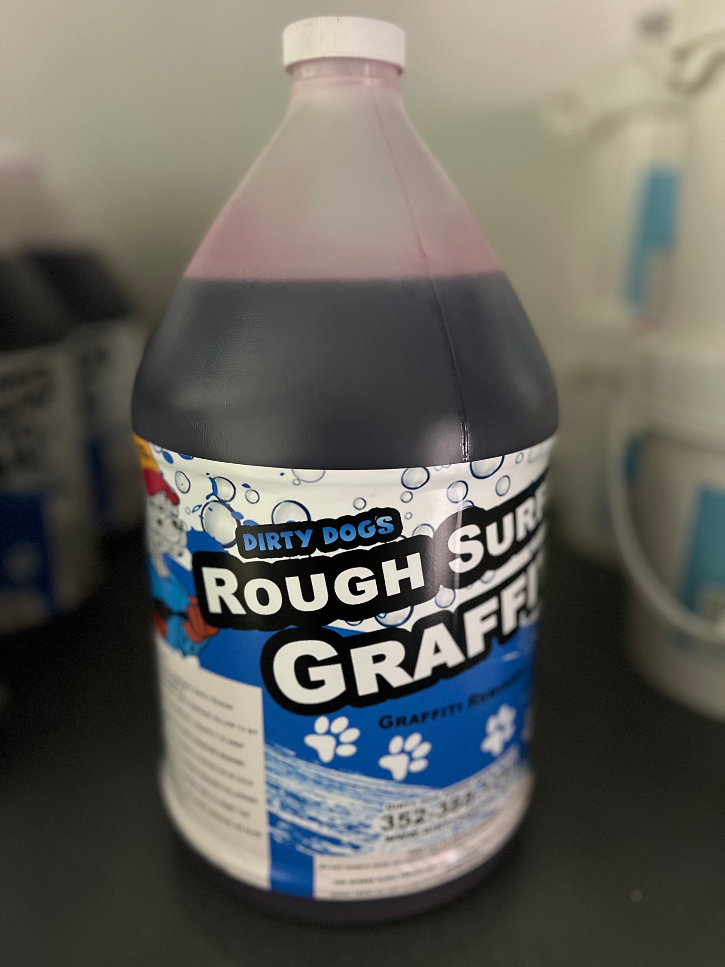 Dirty Dog's Rough Surface Graffiti Remover (Concrete, Brick, etc.)