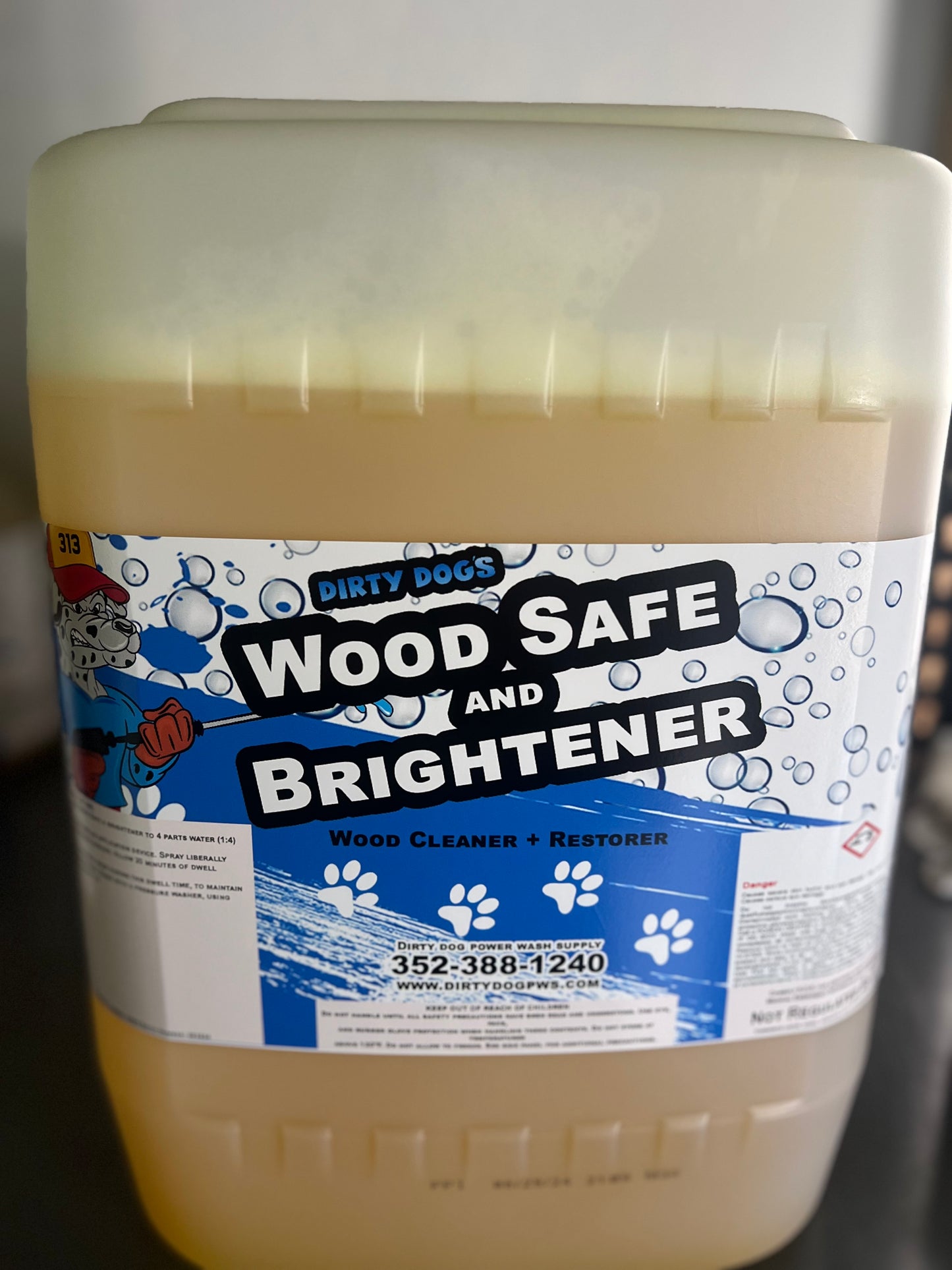 Dirty Dog's Wood Safe and Brightener