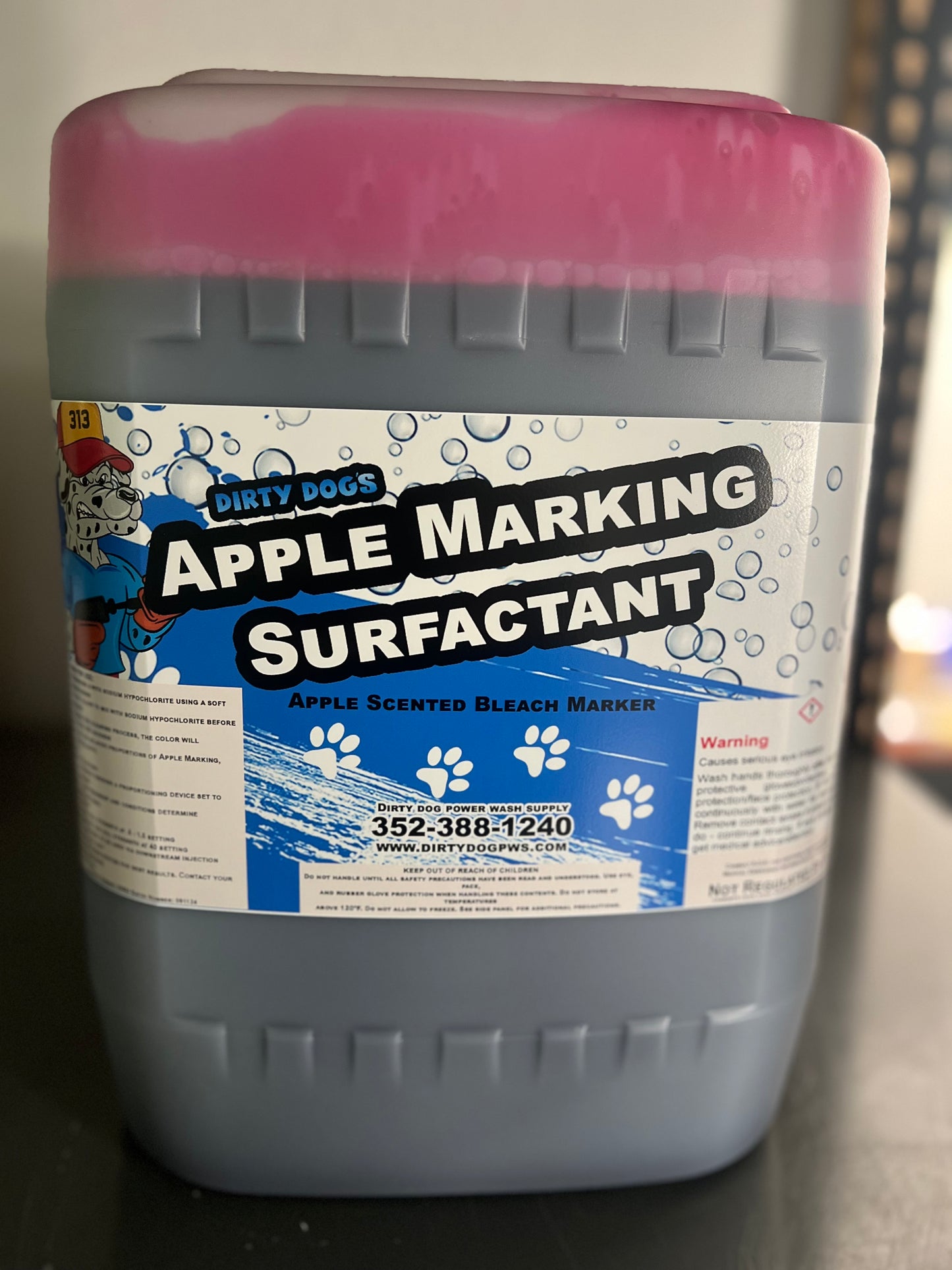 Dirty Dog's Apple Marking Surfactant