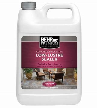 Behr Low Lustre Sealer